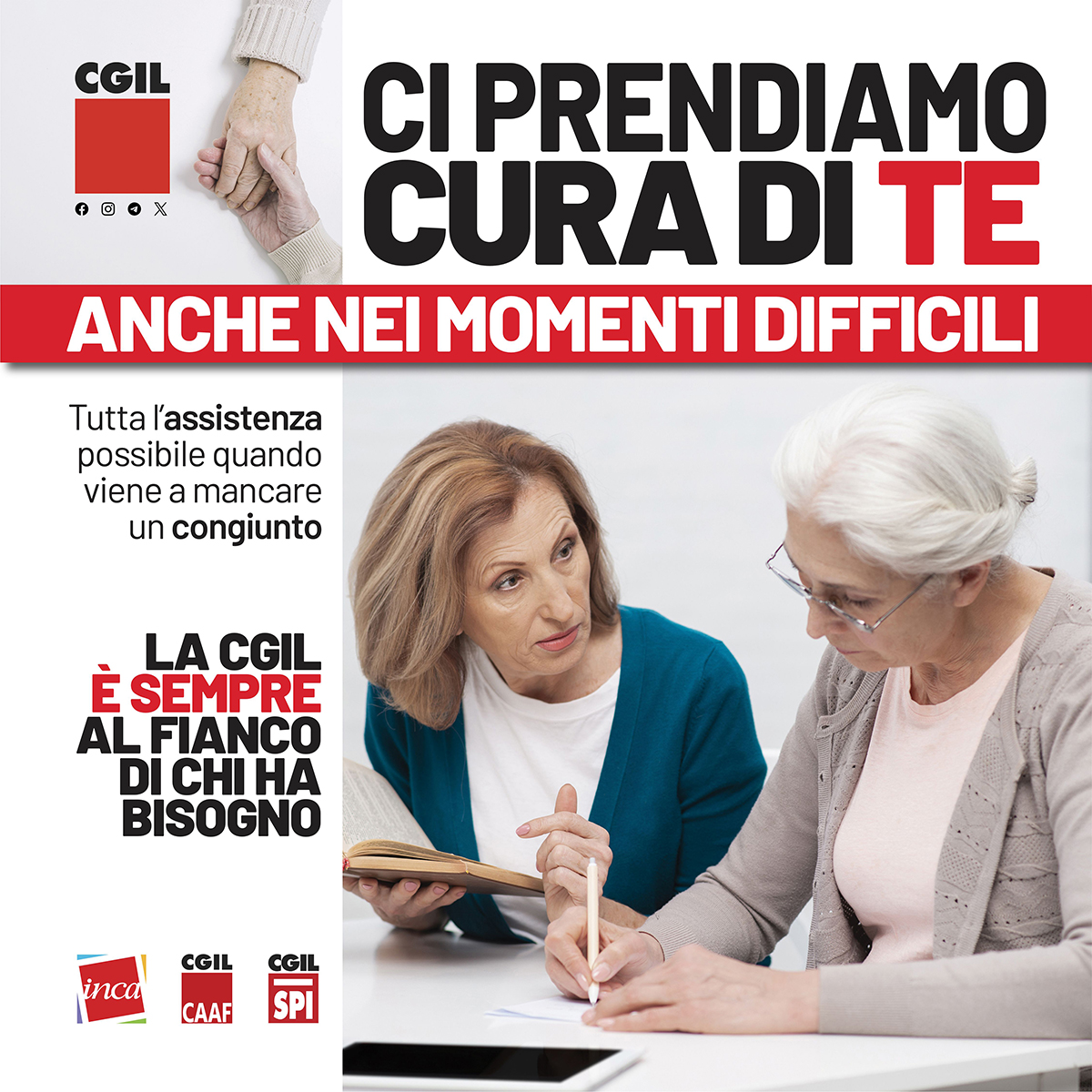 Ci prendiamo CURA di TE 2026 card social